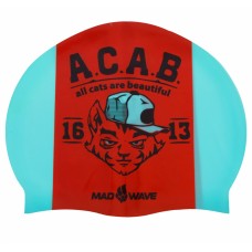 Шапочка для плавання MadWave A.C.A.B, код: M055823000W-S52