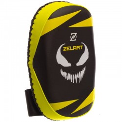 Макивара тай-пед Zelart лимонний-чорний, код: BO-1373_YBK-S52 Макивара тай-пед Zelart лимонний-чорний, код: BO-1373_YBK-S52