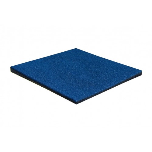Гумова плитка EcoGuma Standart 25 мм (синій) код: EG25BL Гумова плитка EcoGuma Standart 25 мм (синій) код: EG25BL