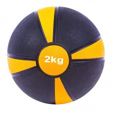 М"яч медбол FitGo 2кг (4/4), d=19см, код: 82323C-2-WS