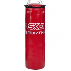 Мішок боксерський Sportko циліндр з кільцем і ланцюгом 1100 мм, червоний, код: MP-22_R-S52 Мішок боксерський Sportko циліндр з кільцем і ланцюгом 1100 мм, червоний, код: MP-22_R-S52