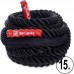 Канат для кросфіту Zelart Combat Battle Rope 15 м, чорний, код: FI-2597-15-S52