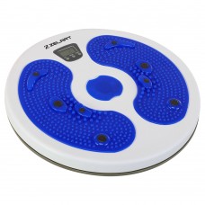 Диск здоров"я масажний з магнітами і з лічильником Zelart 280 мм, білий-синій, код: FI-5450