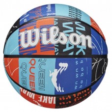 М"яч баскетбольний Wilson WNBA Heir Dna BSKT №6, синій-помаранчевий, код: 97512628105