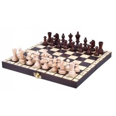 Шахи Madon олімпійські міні 300х300 мм, коричневий-бежевий, код: 2022110300267 Шахи Madon олімпійські міні 300х300 мм, коричневий-бежевий, код: 2022110300267