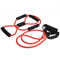 Набір трубчастих еспандерів Zelart Medium 3шт червоний, код: ET-300-S52 Набір трубчастих еспандерів Zelart Medium 3шт червоний, код: ET-300-S52