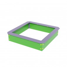 Пісочниця мала із фанери Miros 1500х1500х320 мм, код: DIO202.1