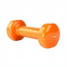 Гантель вінілова для фітнесу Stein 1x1 кг, помаранчева, код: DB3012-1-ST Гантель вінілова для фітнесу Stein 1x1 кг, помаранчева, код: DB3012-1-ST