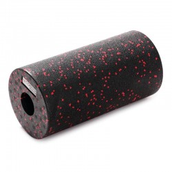 Масажний валік (ролик) Cornix EPP 300x150 мм, чорний-червоний, код: XR-0132
