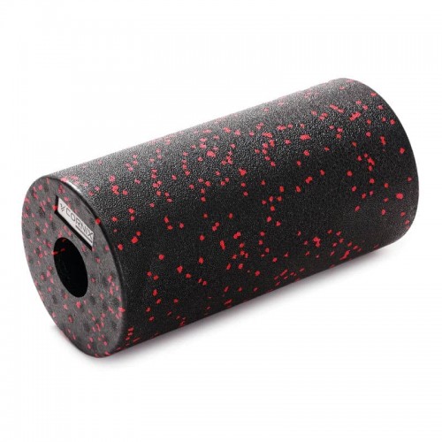 Масажний валік (ролик) Cornix EPP 300x150 мм, чорний-червоний, код: XR-0132