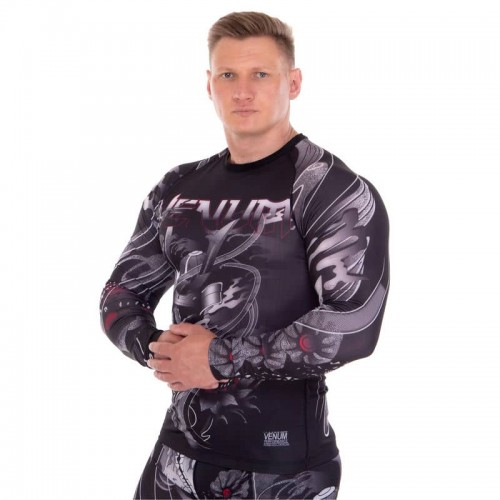 Рашгард з довгим рукавом Venum Samurai Skull 2XL (50-52), чорний, код: 9501_2XLBK