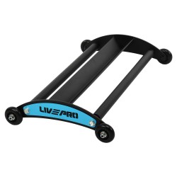Роллер для сідничних м"язів Glute Ham Roller LiveUp 660х405х100мм, чорний, код: LP8347 Роллер для сідничних м"язів Glute Ham Roller LiveUp 660х405х100мм, чорний, код: LP8347