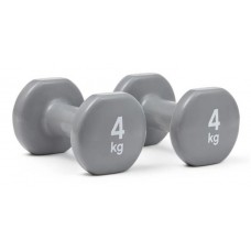 Гантелі для фітнесу Reebok Dumbbells 1х4 кг, сірий, код: 885652018272