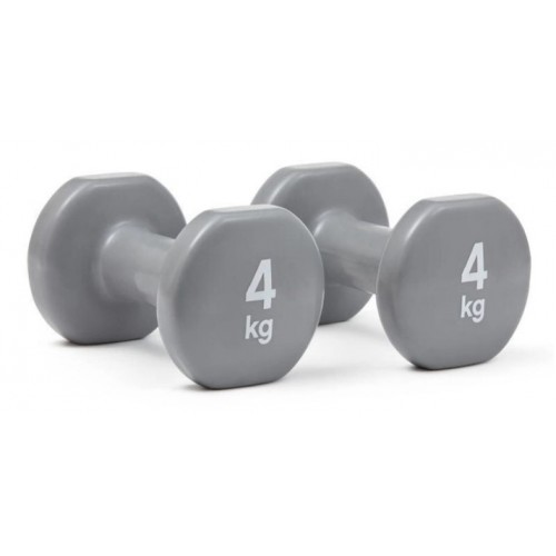 Гантелі для фітнесу Reebok Dumbbells 1х4 кг, сірий, код: 885652018272