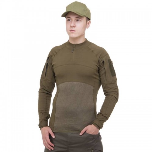 Сорочка тактична Tactical 2XL (52-54), оливковий, код: TY-7492_2XLOL