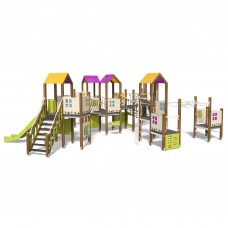 Ігровий комплекс InterAtletika Big City-1 12145х8452х3463 мм, код: TE931-SM
