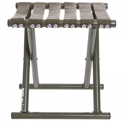 Стілець складаний без спинки Camping зелений, код: TY-0533_G Стілець складаний без спинки Camping зелений, код: TY-0533_G