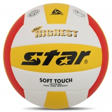 М"яч волейбольний Star New Highest №5, жовто-червоний-білий, код: VB425-34-S52
