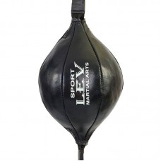 Груша боксерська на розтяжках Lev 300x160 мм, чорний, код: LV-1858_BK Груша боксерська на розтяжках Lev 300x160 мм, чорний, код: LV-1858_BK