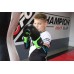 Боксерські рукавиці PowerPlay JR чорно-зелені, 6 унцій, код: PP_3004JR_6oz_Black/Green