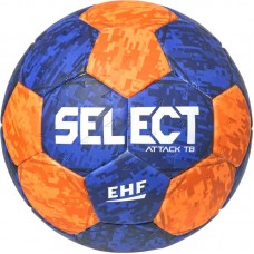 М"яч гандбольний Select Attack TB v22 Lilleput №1, синій-помаранчевий, код: 5703543298846