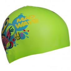 Шапочка для плавання дитяча MadWave Junior Mad Bot зелений, код: M057915_G-S52