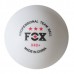 Кульки для настільного тенісу Fox 3*, 6шт, білий., код: T013-WS