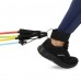Еспандер багатофункціональний для фітнесу 5 жгутів Zelart Resistance Band в чохлі різнокольоровий, код: FI-5449