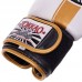 Рукавички боксерські Yokkao шкіряні на липучці 14 унцій, білий, код: YK016_14_W-S52