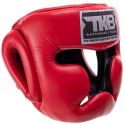 Шолом боксерський у мексиканському стилі Top King Extra Coverage S шкіряний, червоний, код: TKHGEC-LV_SR-S52
