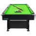 Більярдний стіл Thunder 9FT, чорний-зелений, код: BOLD-BLACK-9FT-IN