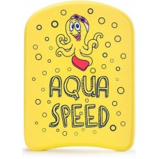 Дошка для плавання Aqua Speed Kiddie KickBoard Octopus 310x230x24 мм, жовтий, код: 5908217668974 Дошка для плавання Aqua Speed Kiddie KickBoard Octopus 310x230x24 мм, жовтий, код: 5908217668974