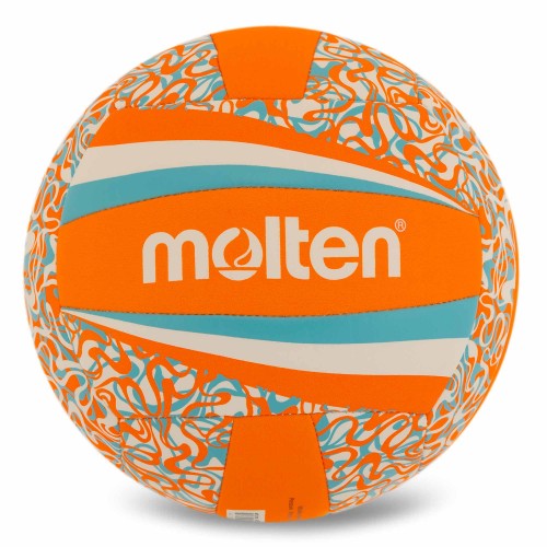М"яч волейбольний Molten №5 PU, помаранчевий, код: V5B1503-OC-S52
