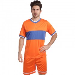 Футбольна форма PlayGame Two Colors M (46-48), помаранчевий-синій, код: CO-1503_MORBL