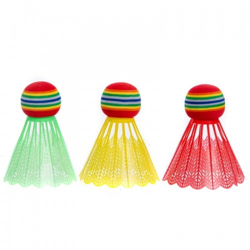 Волани для бадмінтону PlayGame 3 шт, різні кольори, код: BD-3323-S52 Волани для бадмінтону PlayGame 3 шт, різні кольори, код: BD-3323-S52