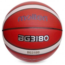 М"яч баскетбольний Molten №7 PU помаранчевий, код: B7G3180-S52 М"яч баскетбольний Molten №7 PU помаранчевий, код: B7G3180-S52