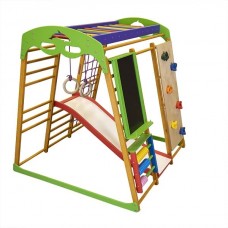 Дитячий спортивний комплекс для квартири SportBaby Карамелька Plus 4, код: Карамелька Plus 4 Дитячий спортивний комплекс для квартири SportBaby Карамелька Plus 4, код: Карамелька Plus 4