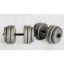 Гантелі WCG Grey 2х25кг, код: 02025G-IF Гантелі WCG Grey 2х25кг, код: 02025G-IF