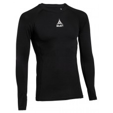 Термофутболка чоловіча Select Baselayer Shirt With Long Sleeves (L/S) XL, чорний, код: 5703543266517