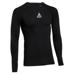 Термофутболка чоловіча Select Baselayer Shirt With Long Sleeves (L/S) XL, чорний, код: 5703543266517