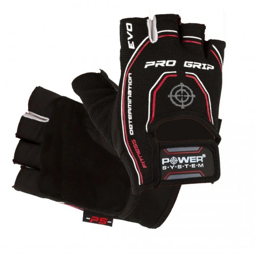 Рукавички для фітнесу Power System Pro Grip EVO XXL, чорний, код: PS_2260BK-6_XXL