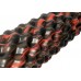 Масажний ролик EasyFit Bubbles 45 см Чорний-червоний, код: EF-2063-EF