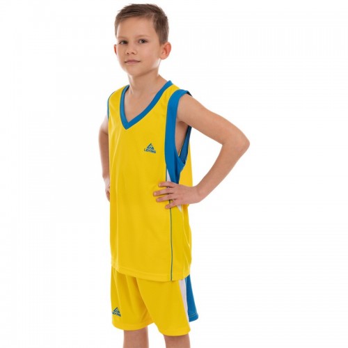 Форма баскетбольна дитяча PlayGame Lingo S (ріст 125-135) жовтий, код: LD-8095T_SY-S52