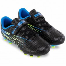 Бутси футбольні дитячі PlayGame Speed розмір 36, чорний-синій, код: 2402-2_36BK Бутси футбольні дитячі PlayGame Speed розмір 36, чорний-синій, код: 2402-2_36BK