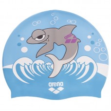 Шапочка для плавання дитяча Arena AWT Multi блакитний-синій, код: AR91925-20_NBL