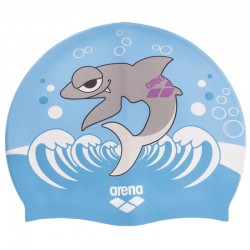 Шапочка для плавання дитяча Arena AWT Multi блакитний-синій, код: AR91925-20_NBL