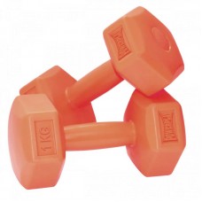 Гантелі композитні PowerPlay Hercules 2х1 кг, помаранчеві, код: PP_4124_1kg_2in