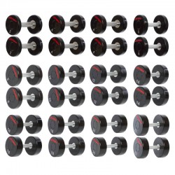 Гантельний ряд Life Fitness 2-22 кг, 264 кг, код: LF224