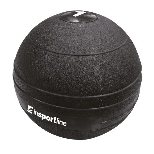 Медичний м"яч inSPORTline Slam Ball 1 кг, чорний, код: 13475-IN