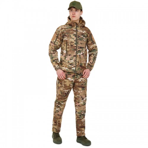Костюм тактичний (куртка та штани) Tactical Military Rangers розмір XXL, камуфляж Multicam, код: ZK-T3006_XXLKM